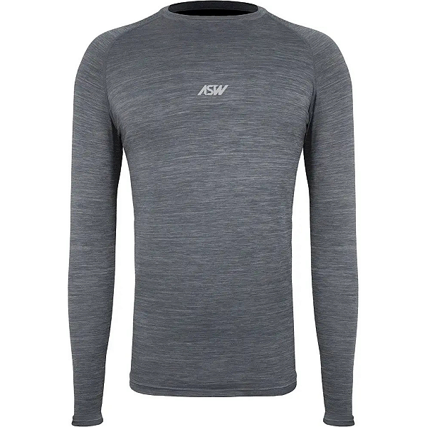 Camisa Segunda Pele ASW Cell 30 Grafite