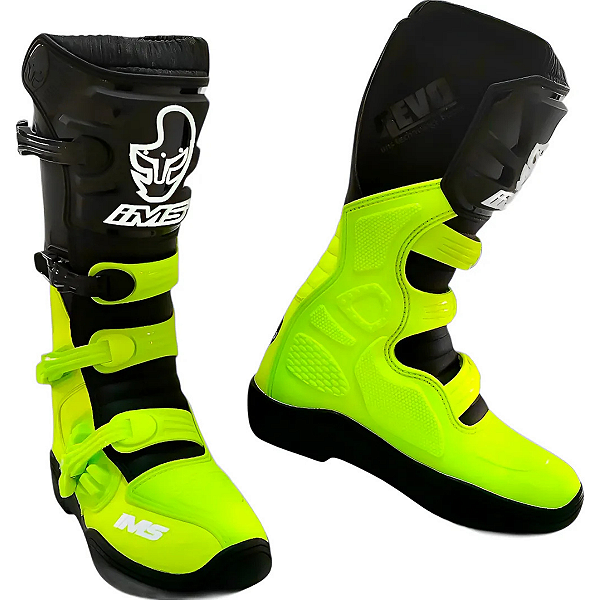 Bota IMS Revolution 2025 Preto / Fluor