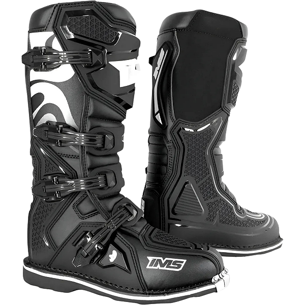 Bota IMS Robust Costurada Preto