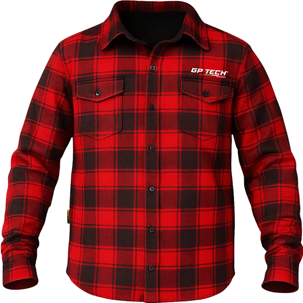 Jaqueta GP Tech Custom Xadrez Flanelado com Proteção