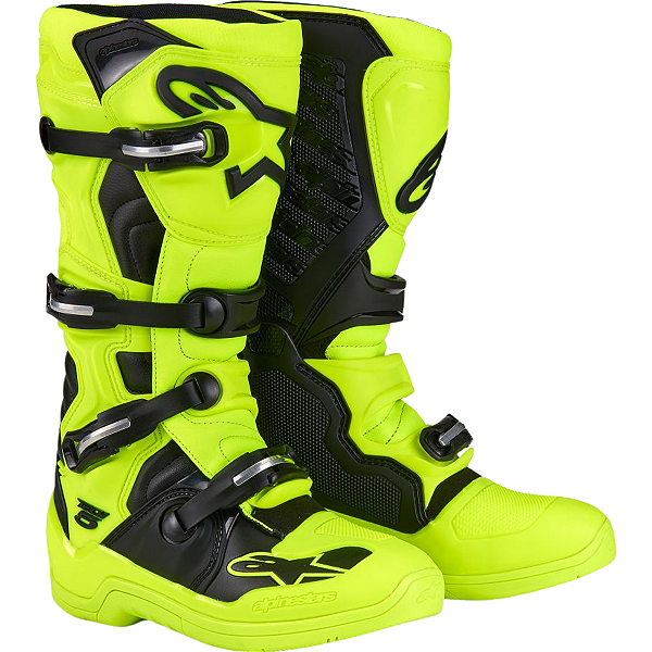Bota Alpinestars Tech 5 Amarelo Fluo / Preto