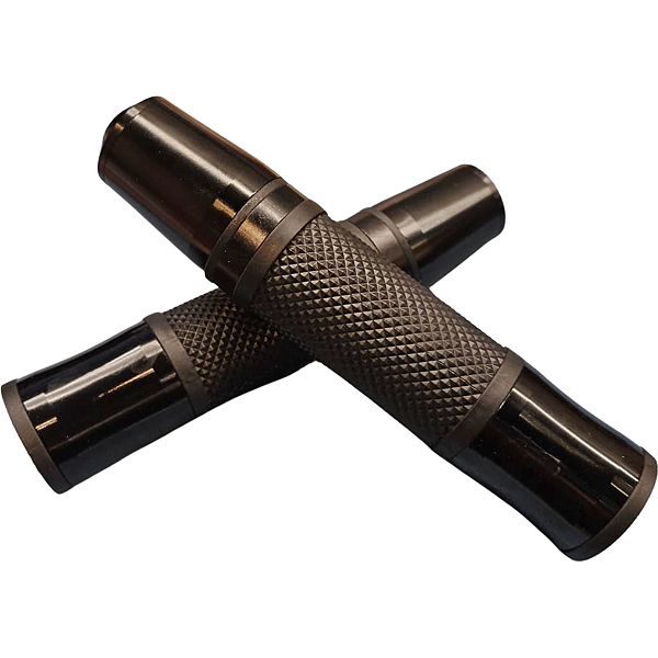 Manopla Guidão Red Dragon Premium c/ Peso Preto