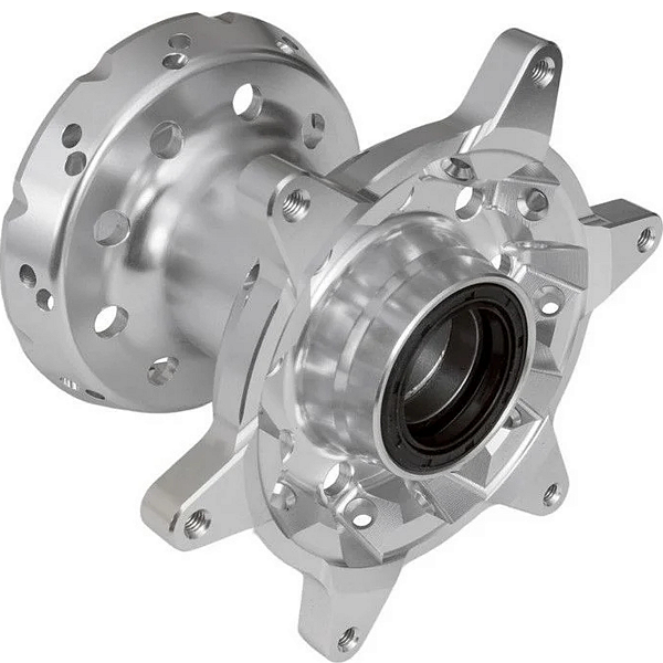 Cubo Roda Dianteira Red Dragon KTM-SXF/EXCF HUSQ GASGAS Prata