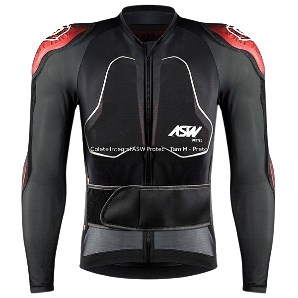 Colete Integral ASW Protec - Preto