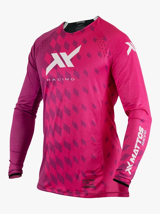 Camisa Mattos Racing Pro Grid - Pink
