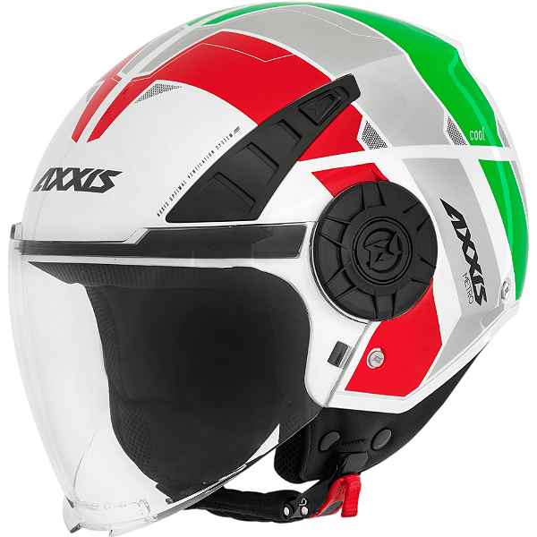 Capacete Axxis Metro S Cool A6 Verde Brilhante