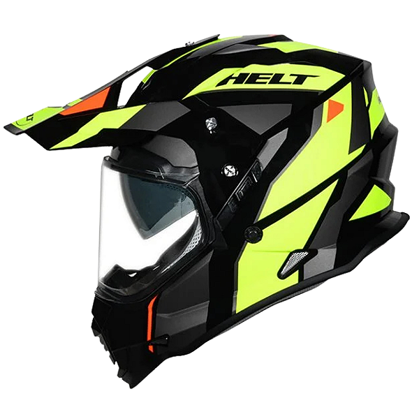 Capacete Cross Vision Glass Dusty HELT Helmets 632A - 83372