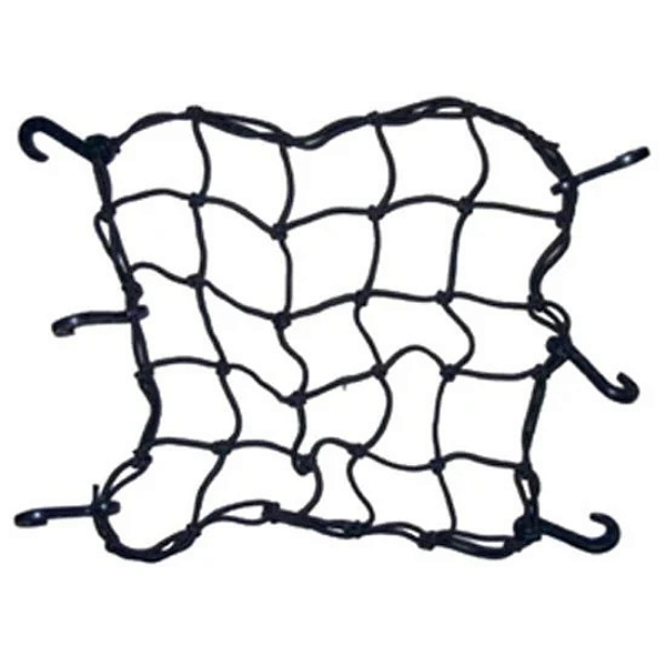 Rede Composto Elástico Padrão Aranha 35X35CM PT - 3467