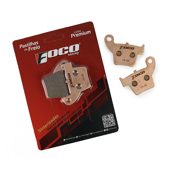 Pastilhas de Freio Traseira Sinterizadas KTM Foco Racing