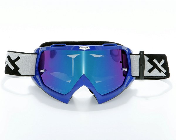 Óculos Mattos Racing Combat Espelhado Azul