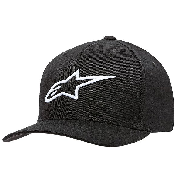 Boné Alpinestars Feminino Ageless Preto/Branco