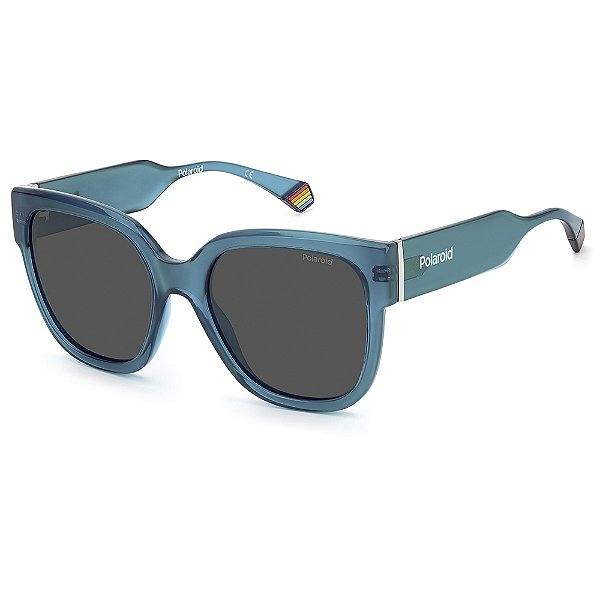 Óculos de Sol Polaroid Pld 6167/S TCF - 55 Azul