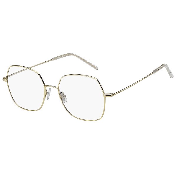 Armação de Óculos Hugo Boss 1283 Y3R - Dourado 52 - Titânio