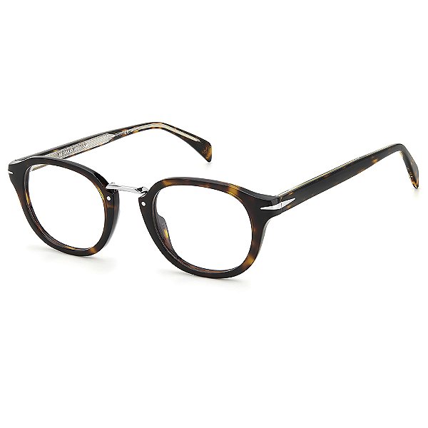 Armação de Óculos David Beckham DB 1086 45Z - Marrom 48