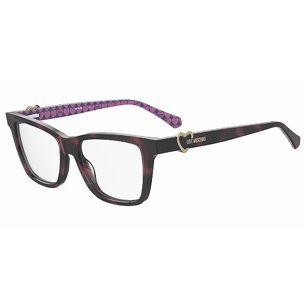Armação de Óculos Moschino Love Mol610 HT8 - 52 Rosa