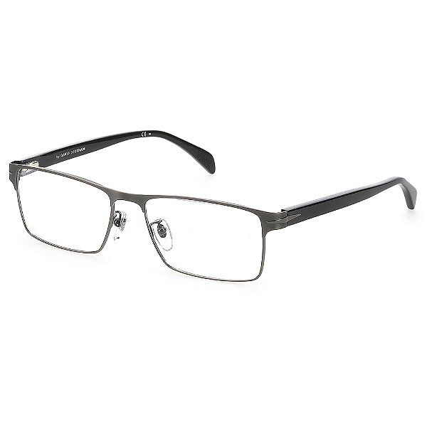 Armação de Óculos David Beckham DB 7015 V81 - Cinza 58