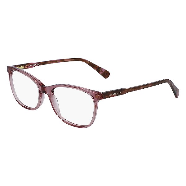 Armação de Óculos Longchamp LO2708 610 - Rosa 53
