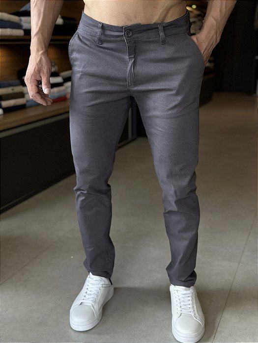 Calca Alfaiataria Zip Off