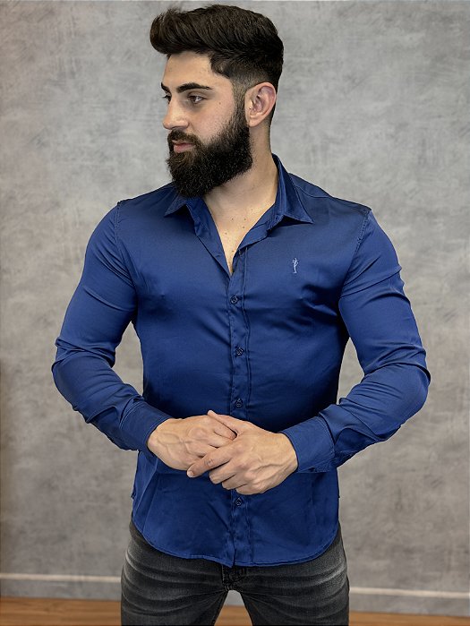 Camisa Social Zip Off