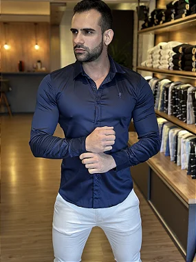 Camisa Social Zip Off