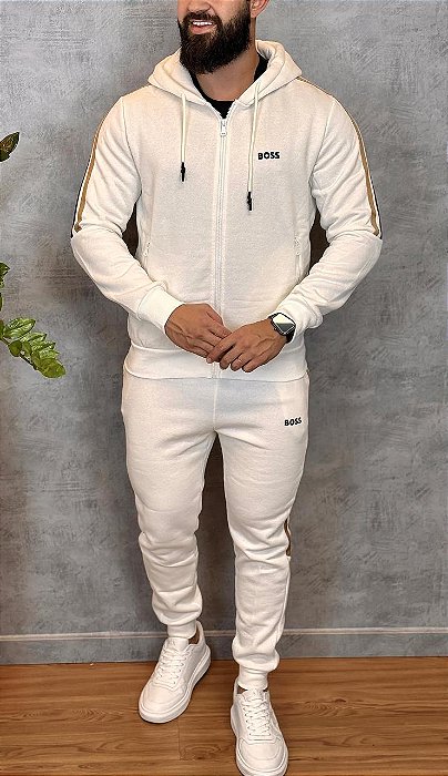 Conjunto Moletom Branco