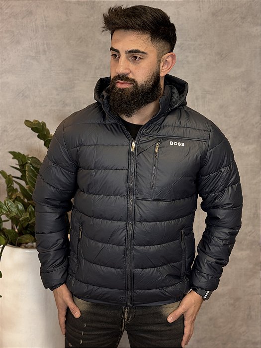 Jaqueta Puffer Azul