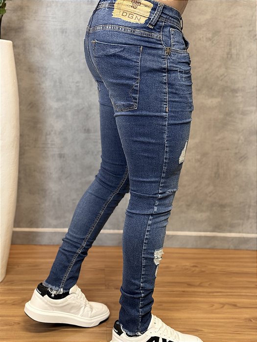 Calça Jeans Skinny DGN