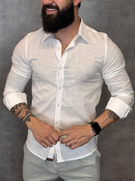 Camisa Linho Bold