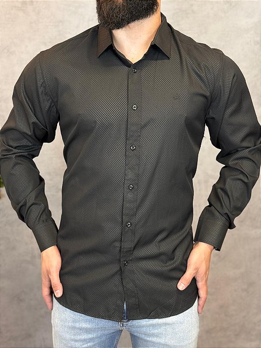 Camisa Social Calvin Klein