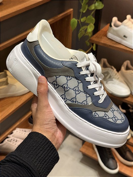 Tenis Gucci Supreme Azul