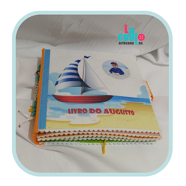 Livro Sensorial Personalizado