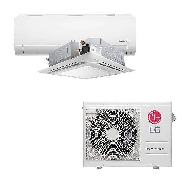 Ar Condicionado Multi Split Inverter LG 18.000 BTUS Quente/Frio 220V (+1x High Wall LG 9.000 BTUS +1x Cassete 4 Vias LG 12.000 BTUS)