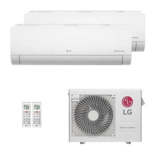 Ar Condicionado Multi-Split LG Inverter 30.000 BTU/h (1x 12.000 e 1x 18.000) Quente/Frio 220V