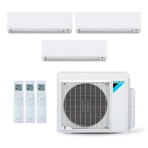 Multi Split Inverter Daikin 24.000 BTUs (1x HW 9.000 + 2x HW 12.000) Quente/Frio 220V