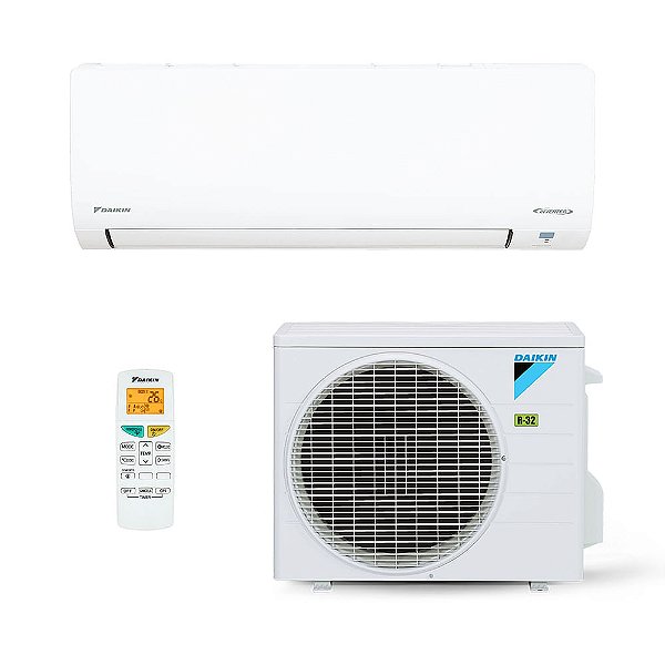Ar-Condicionado Inverter Split Hi Wall R-32 Daikin Ecoswing Smart Gold 9.000 BTUs 220V