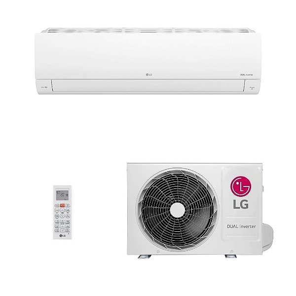 Ar-Condicionado LG DUAL Inverter Voice +AI 24.000 BTUs R-32 220V