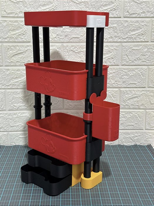 Carrinho Organizador Temático MK