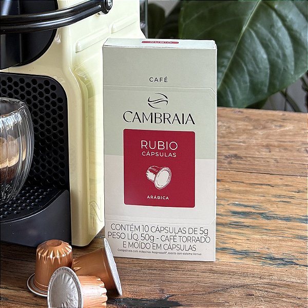 Café Cambraia Rubio em Cápsulas - 10 unidades - 5g