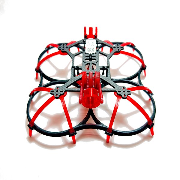 Frame Velociraptor 110x 3 Inch 110mm Wheelbase 3mm Arm TPU Carbon Fiber Frame Kit Whoop for RC Drone FPV Racing
