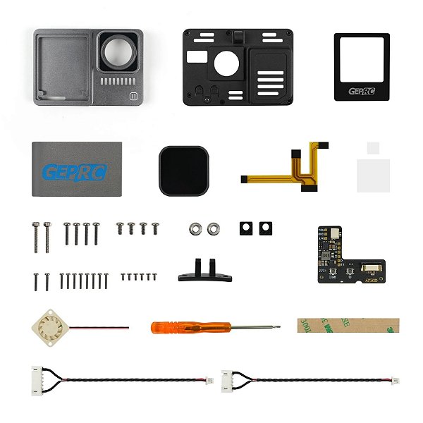 KIT GEPRC GOPRO NAKED COMPATIVEL COM GOPRO HERO 9,10,11 E 12