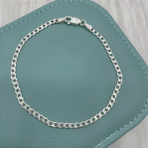 Pulseira Masculina Grumet em Prata