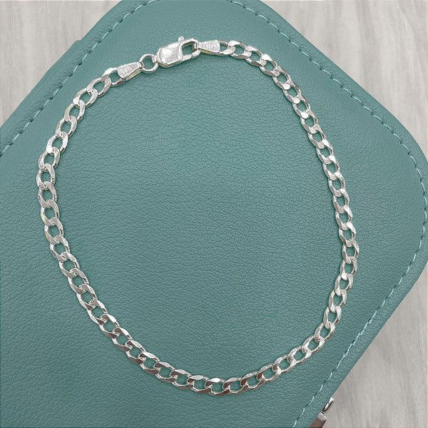 Pulseira Masculina Grumet em Prata