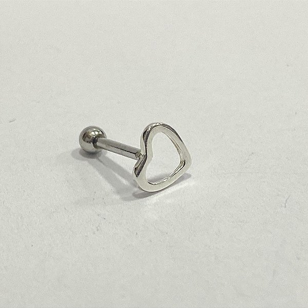 Piercing Coração Vazado