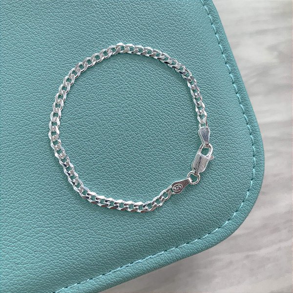 Pulseira Infantil Grumet em Prata