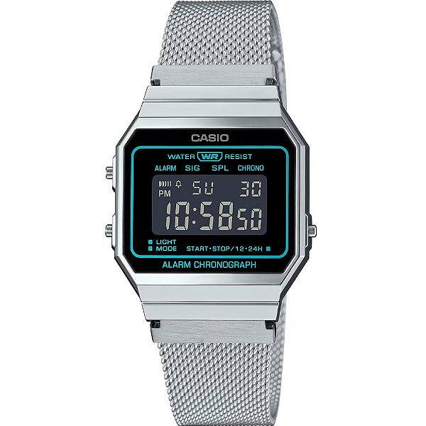 Relógio Unissex CASIO Vintage Digital A700WEMS-1BDF