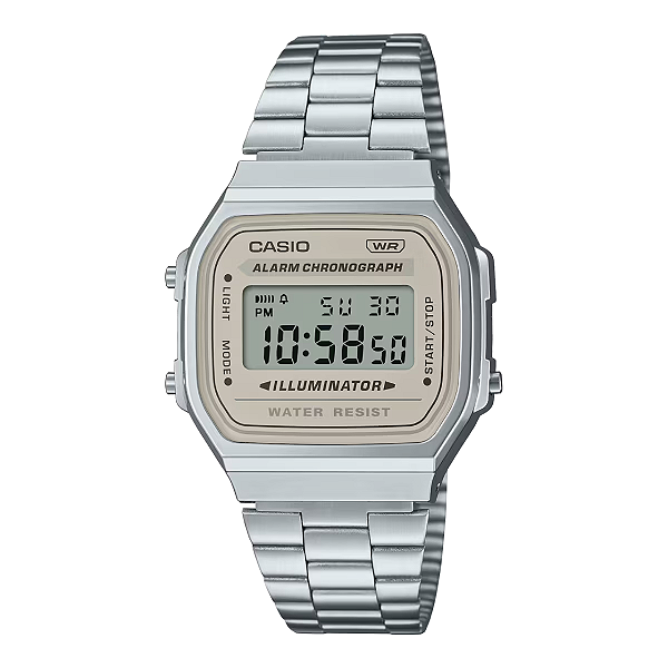 Relógio Casio Unissex Digital Vintage A168WA-8AYDF