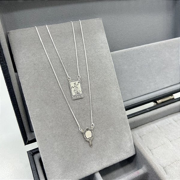 Escapulário Oxum em Prata