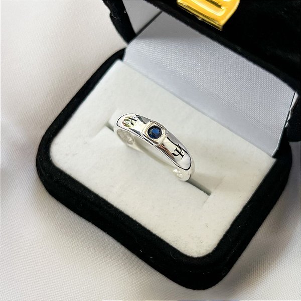 Anel de Formatura em Prata - modelo 7006