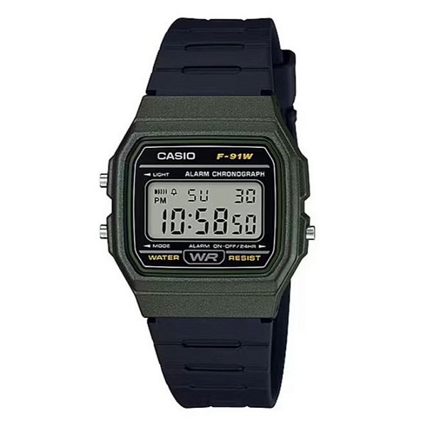 Relógio Casio Vintage Standard F-91WM-3ADF