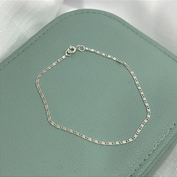 Pulseira Fita em Prata